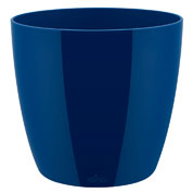 brussels diamond round 14cm bleu petrole - elho